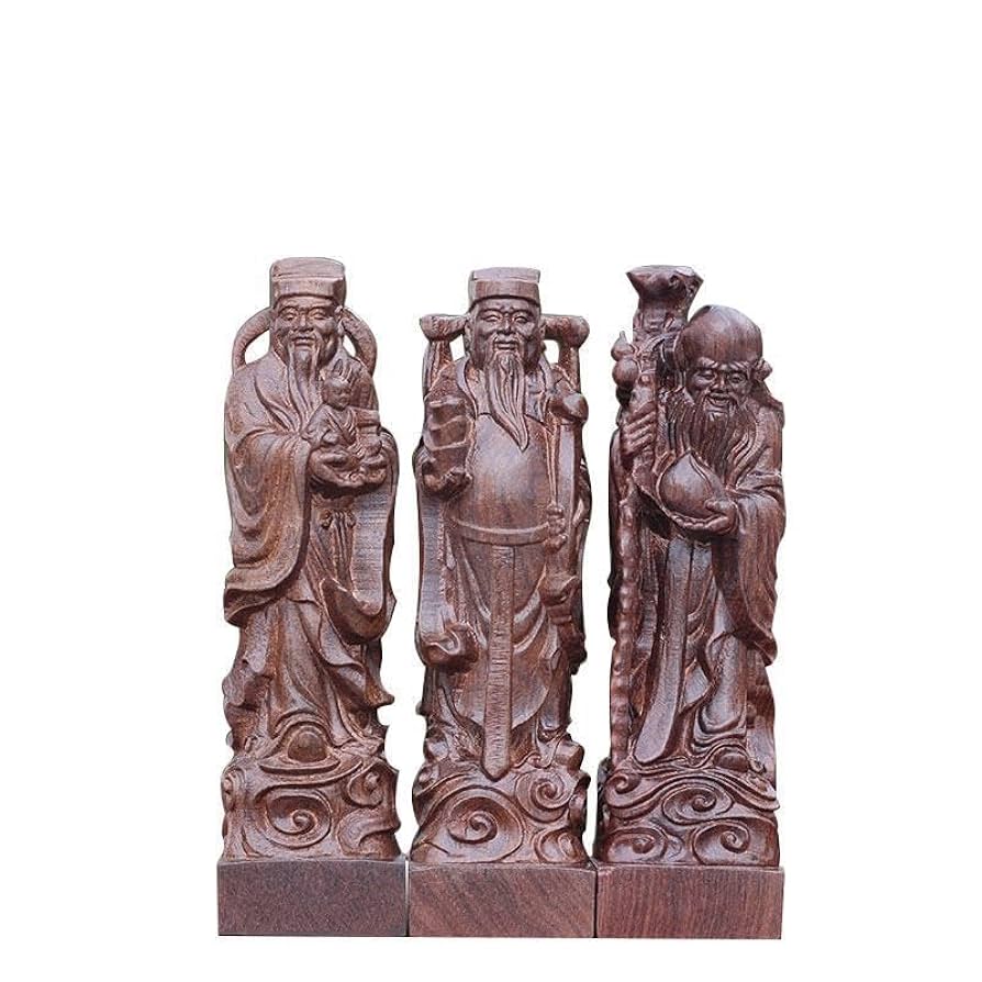 沈香木製老人像 彫刻 約20cm 沈香木製老人像 彫刻 約20cm